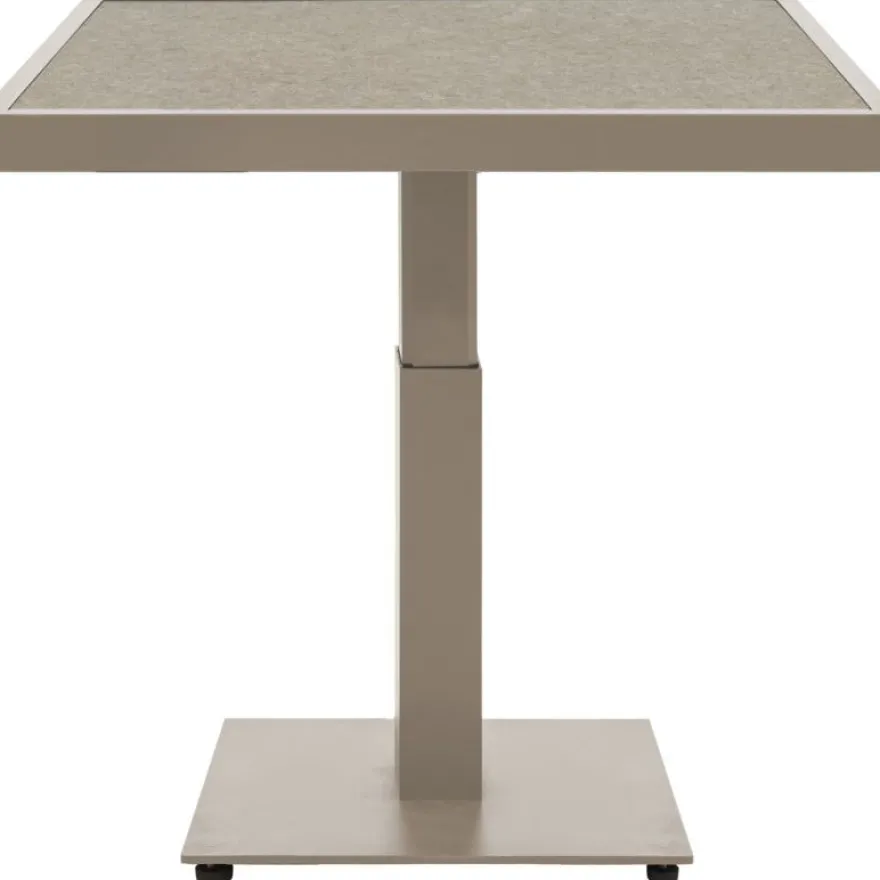 Sohvapöytä Brafab Scale, säädettävä korkeus, 85x85cm