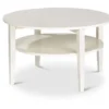 Sohvapöytä Stenexpo Nevada Ø80x52cm valkoinen