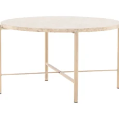 Sohvapöytä Vind Sandhamn, Ø70cm, beige