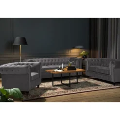 Sohvaryhmä Chesterfield Lyx 5 ist eri värejä