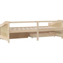 Sohvasänky 3-istuttava laatikoilla, mäntyä 90x200 cm, eri värejä (11540)