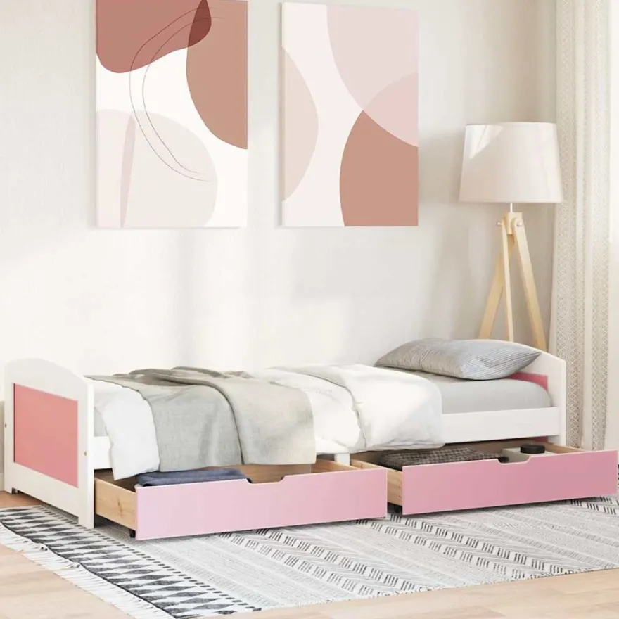 Sohvasänky 2 laatikolla IRUN, 90x200cm, eri värejä (29243)