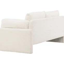 Sohva Venture Home Vindel, 2-istuttava, valkoinen teddy