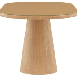 Soikea ruokapöytä Venture Home Castor, 200x90cm, ruskea