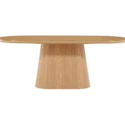 Soikea ruokapöytä Venture Home Castor, 200x90cm, ruskea