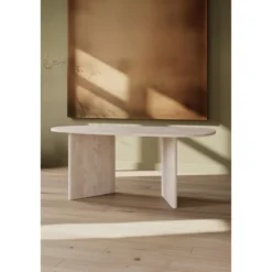Soikea ruokapöytä Venture Home Grönvik, 180x90cm, ruskea