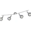 Spotti Trio Brest, 4-os., E14, kromi