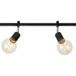 Spottivalaisin Markslöjd Expand Cylinder, E27, 50cm, musta