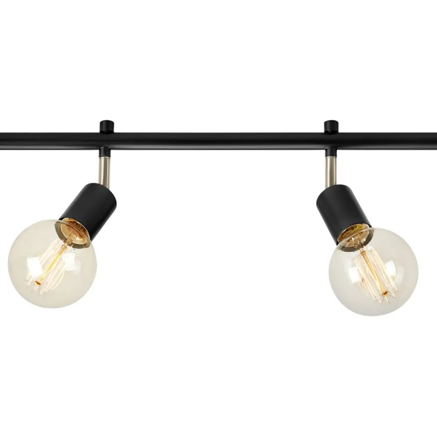 Spottivalaisin Markslöjd Expand Cylinder, E27, 50cm, musta