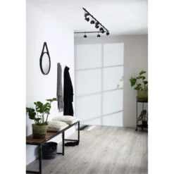 Spottivalaisin Markslöjd Expand Round, GU10, 50cm, musta