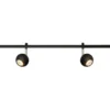Spottivalaisin Markslöjd Expand Round, GU10, 70cm, musta