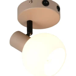 Spottivalaisin Trio Boba 1-osainen E14 lämmin beige