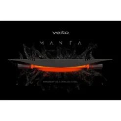 Säteilylämmitin Veito Manta, 2500W, IP55, musta/hopea