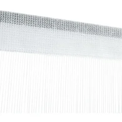 String-verhot 2 kpl 140x250 cm valkoinen