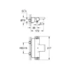 Suihku-/ammetermostaatti Grohe Grohtherm 2000 (34464001)