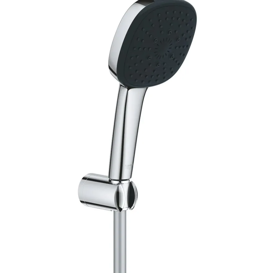 Suihkupää seinäkiinnikkeellä Grohe Vitalio Comfort 110, 3 suihkutoimintoa, kromi