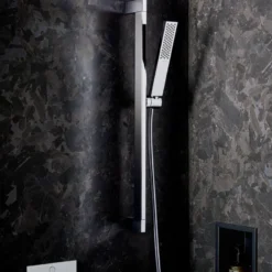 Suihkusetti Hansgrohe Pulsify E 100 1jet Ecosmart+, tanko 65 cm, kromi