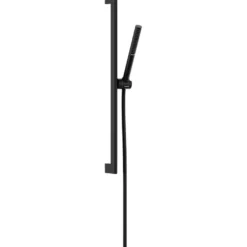 Suihkusetti Hansgrohe Pulsify S 100 1jet Ecosmart, tanko 65cm, mattamusta