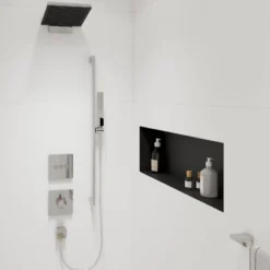 Suihkusetti Hansgrohe Pulsify E 100 Ecosmart+ 1jet, 90 cm tanko, kromi