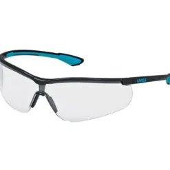 Suojalasit Uvex Sportstyle Supravision Extreme, kirkas linssi, musta/sininen