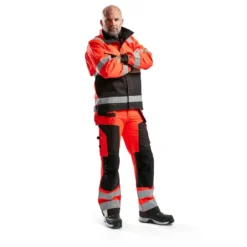 Takki Blåkläder 4064 Highvis, punainen/musta
