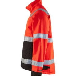Takki Blåkläder 4064 Highvis, punainen/musta