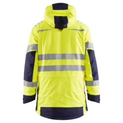 Talviparka Blåkläder 4469 Evolution Highvis, huomiokeltainen/sininen