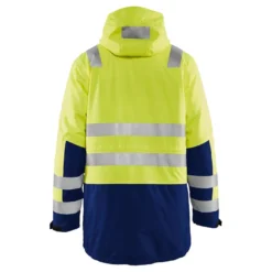 Talviparka Blåkläder 4495 Highvis, huomiokeltainen/sininen