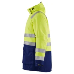 Talviparka Blåkläder 4495 Highvis, huomiokeltainen/sininen