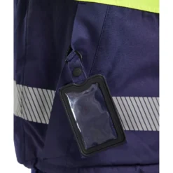 Talvitakki Blåkläder 4480 Highvis, lk 1, irrotettava huppu