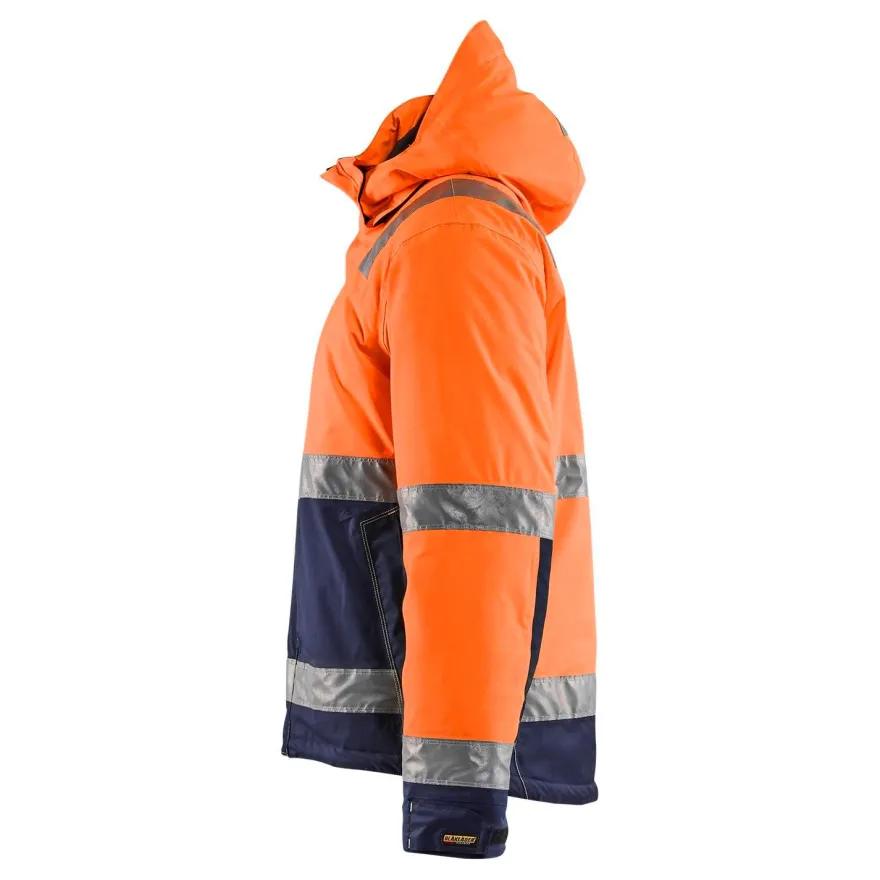 Talvitakki Blåkläder Highvis 4870, oranssi/mariininsininen