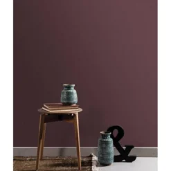 Tapetti Essentials Ecodeco EE22522, yksivärinen, viininpunainen