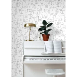 Tapetti Esta Black & White with a splash of Gold, 139145, graafinen/geometrinen, moderni
