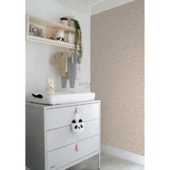 Tapetti Esta Forest Friends 139255, pilkullinen, roosa