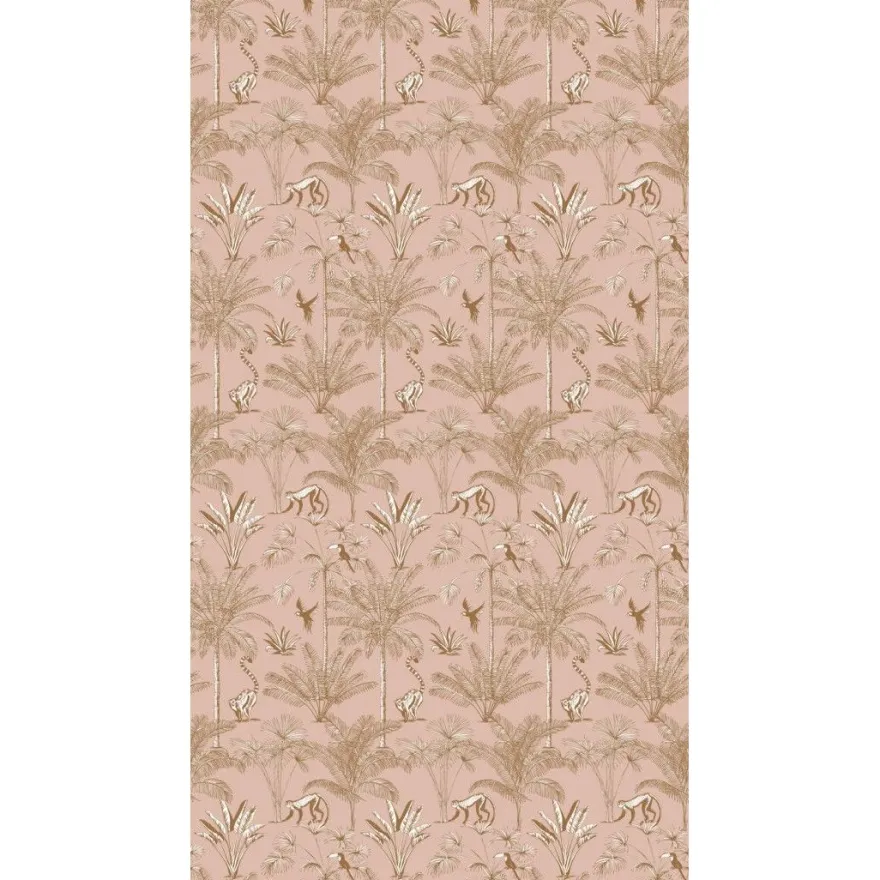 Tapetti Esta Paradise XXL Pink Jungle, viidakko, 0,5x8,37cm, roosa
