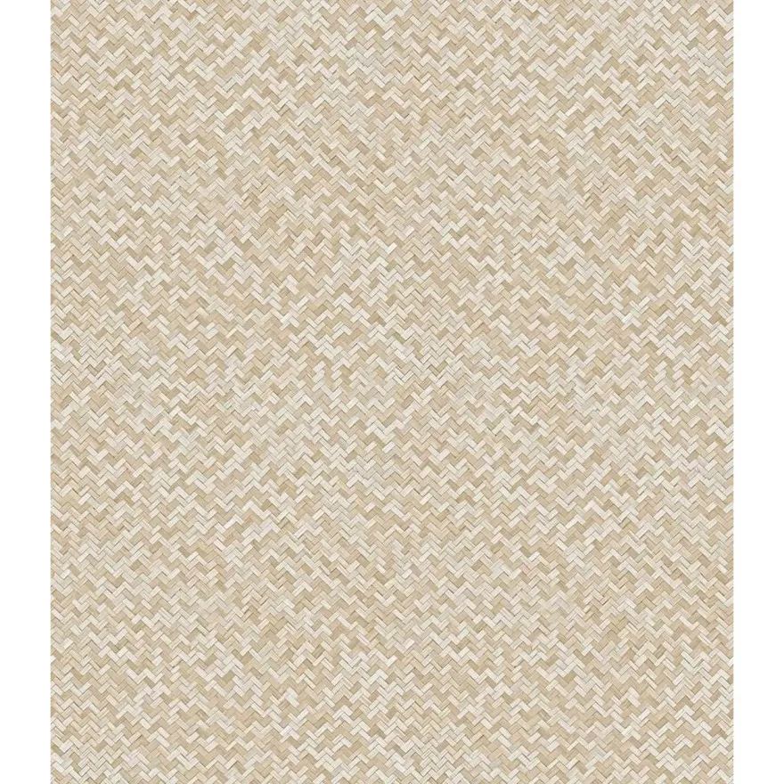 Tapetti Flora rottinkikuosi, vinyylipinta, graafinen/geometrinen, eri värejä