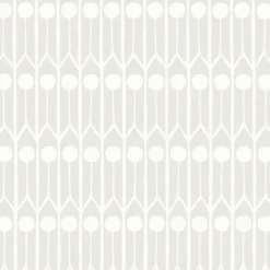 Tapetti Littlephant Feathers, graafinen/geometrinen, moderni, luonnonvalkoinen