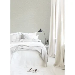 Tapetti Littlephant Meadow, non-woven, kasvi, romanttinen, harmaa