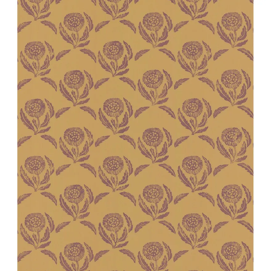 Tapetti Långelid/Von Brömssen Daisy, non-woven, kukka