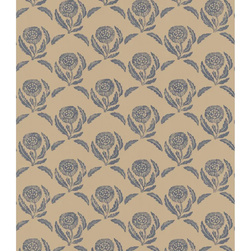 Tapetti Långelid/Von Brömssen Daisy, non-woven, kukka
