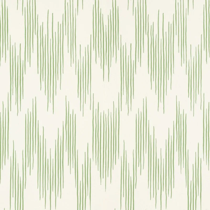 Tapetti Långelid/Von Brömssen Ikat, vihreä, non-woven