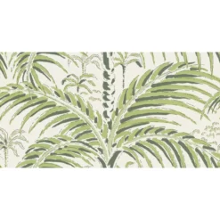 Tapetti Långelid/Von Brömssen Palm house, non-woven, palmu, vihreä