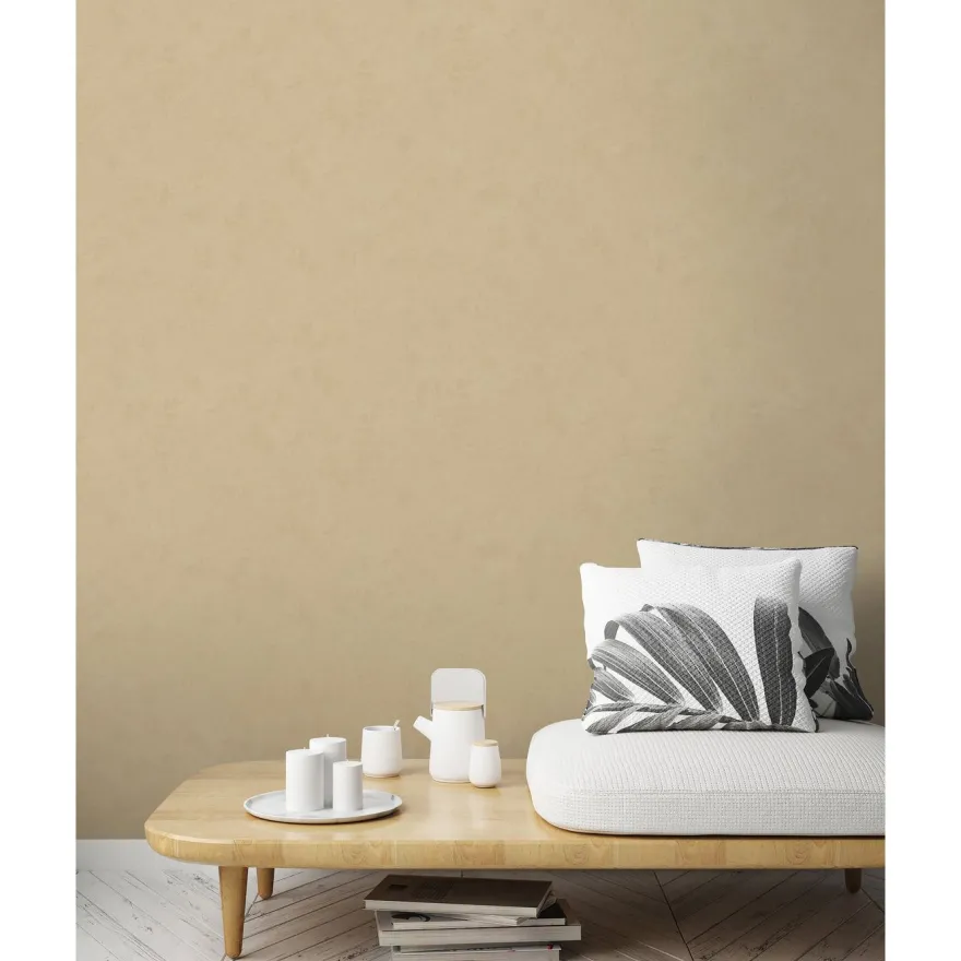 Tapetti Marburg Terra 34630, savipintainen, yksivärinen, beige