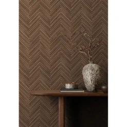 Tapetti Marburg Travertino, kalanruoto/rima, puujäljitelmä