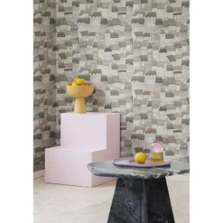 Tapetti Rebel Walls Dream Town Sand, kaupunki, beige