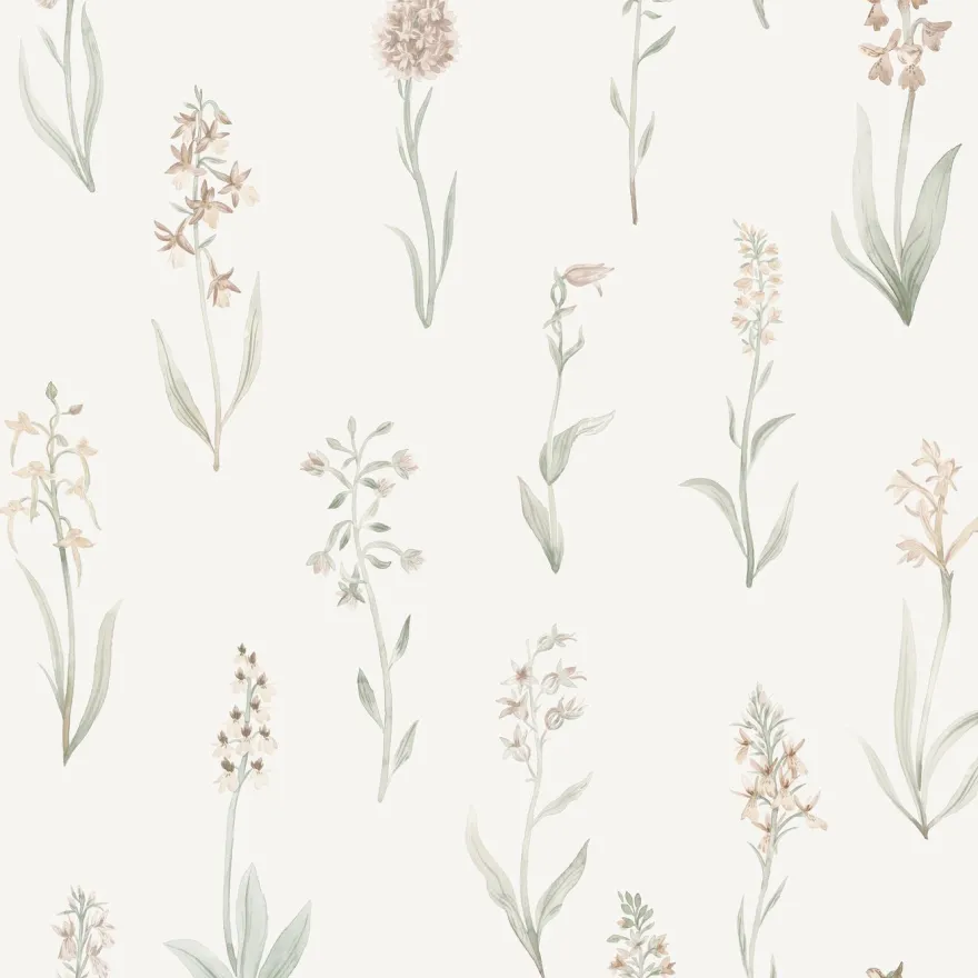 Tapetti Sandberg Alma, non-woven, romanttinen