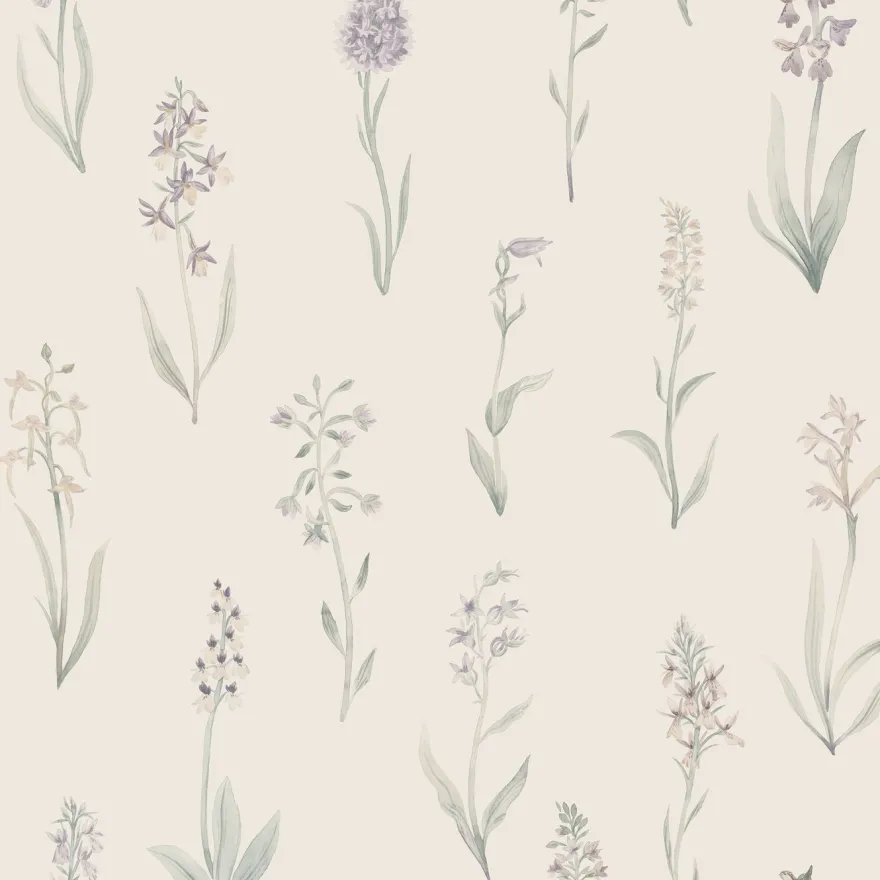 Tapetti Sandberg Alma, non-woven, romanttinen