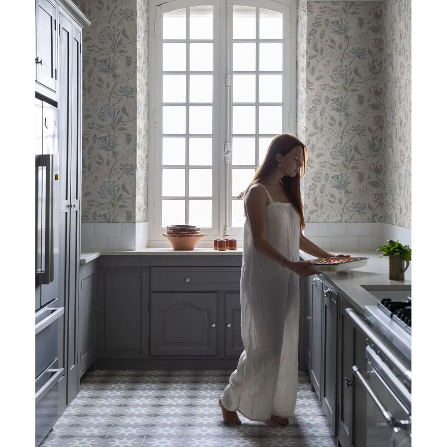 Tapetti Sandberg Annabelle, non-woven, romanttinen