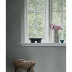 Tapetti Sandberg Beata, non-woven, kukka, ornamentti