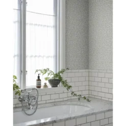 Tapetti Sandberg Karolina, non-woven, kasvi, lehtipuu